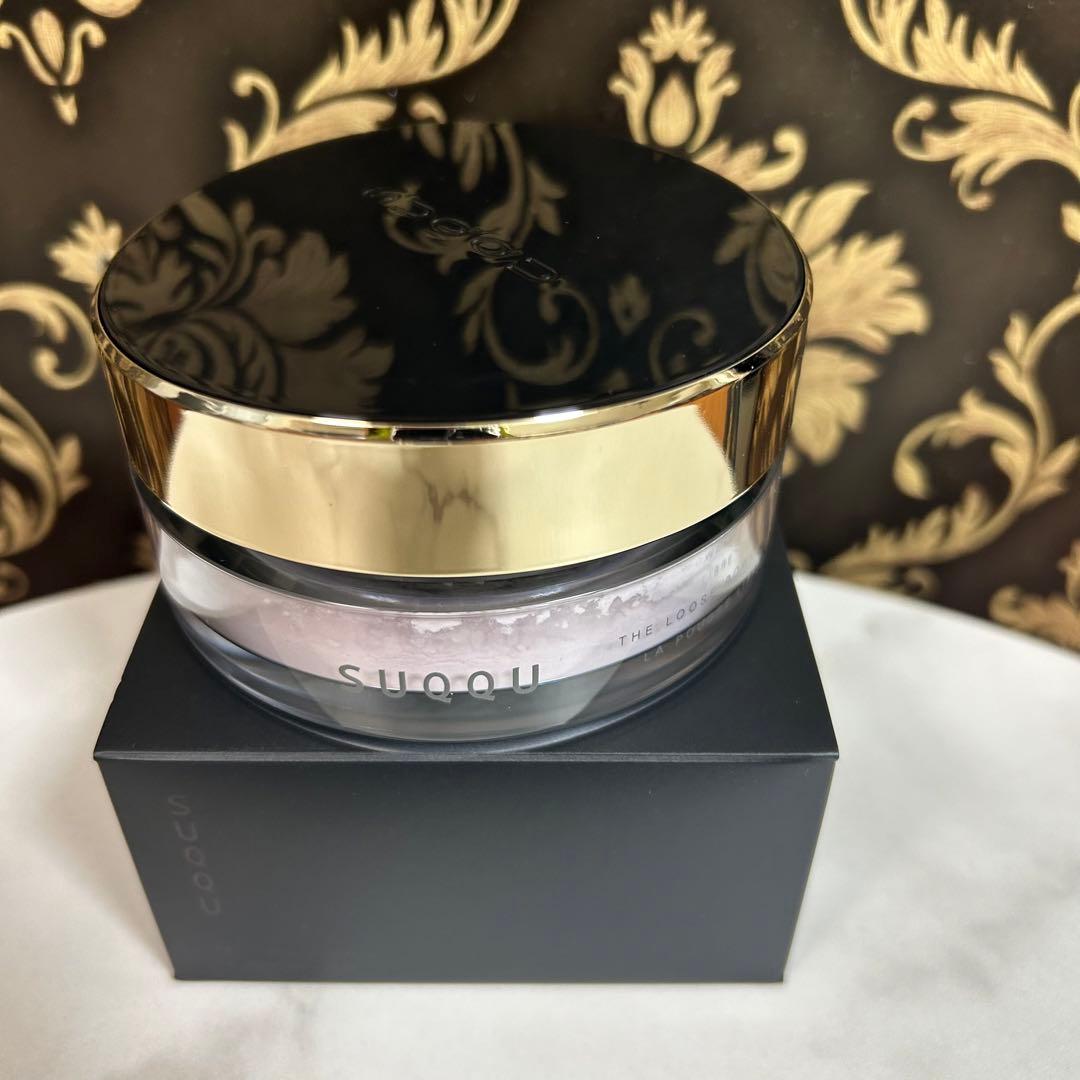 【新品未使用】SUQQ U ザ ルース パウダー パフ付