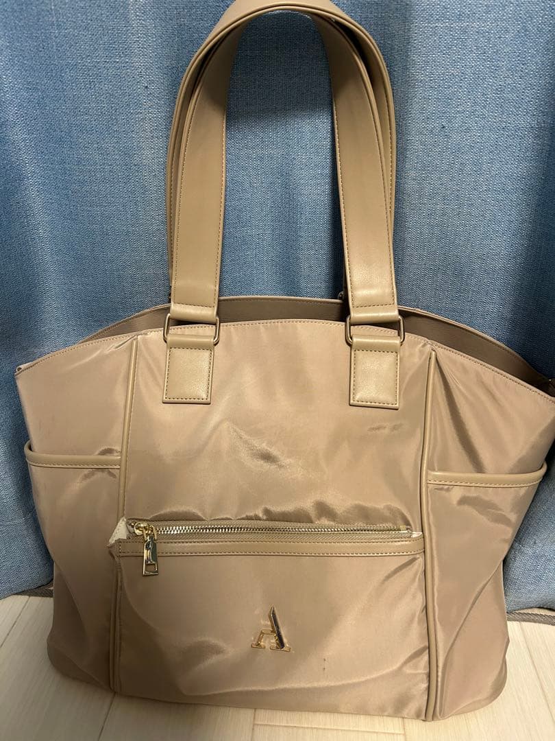 ベージュ トートバッグ APRILY