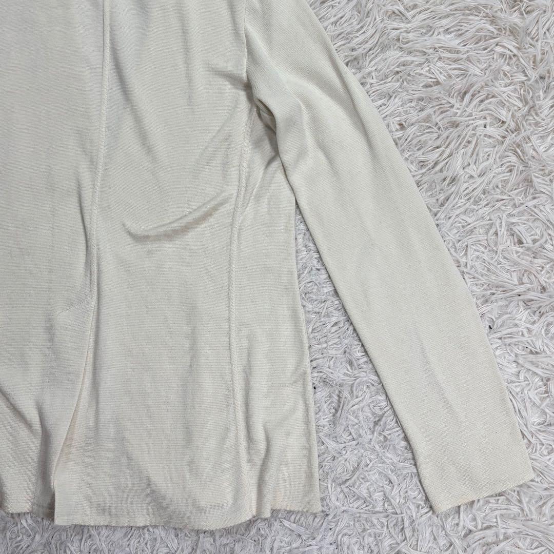 美品　LARDINI ラルディーニ コットンニットジャケット　イタリア製　M