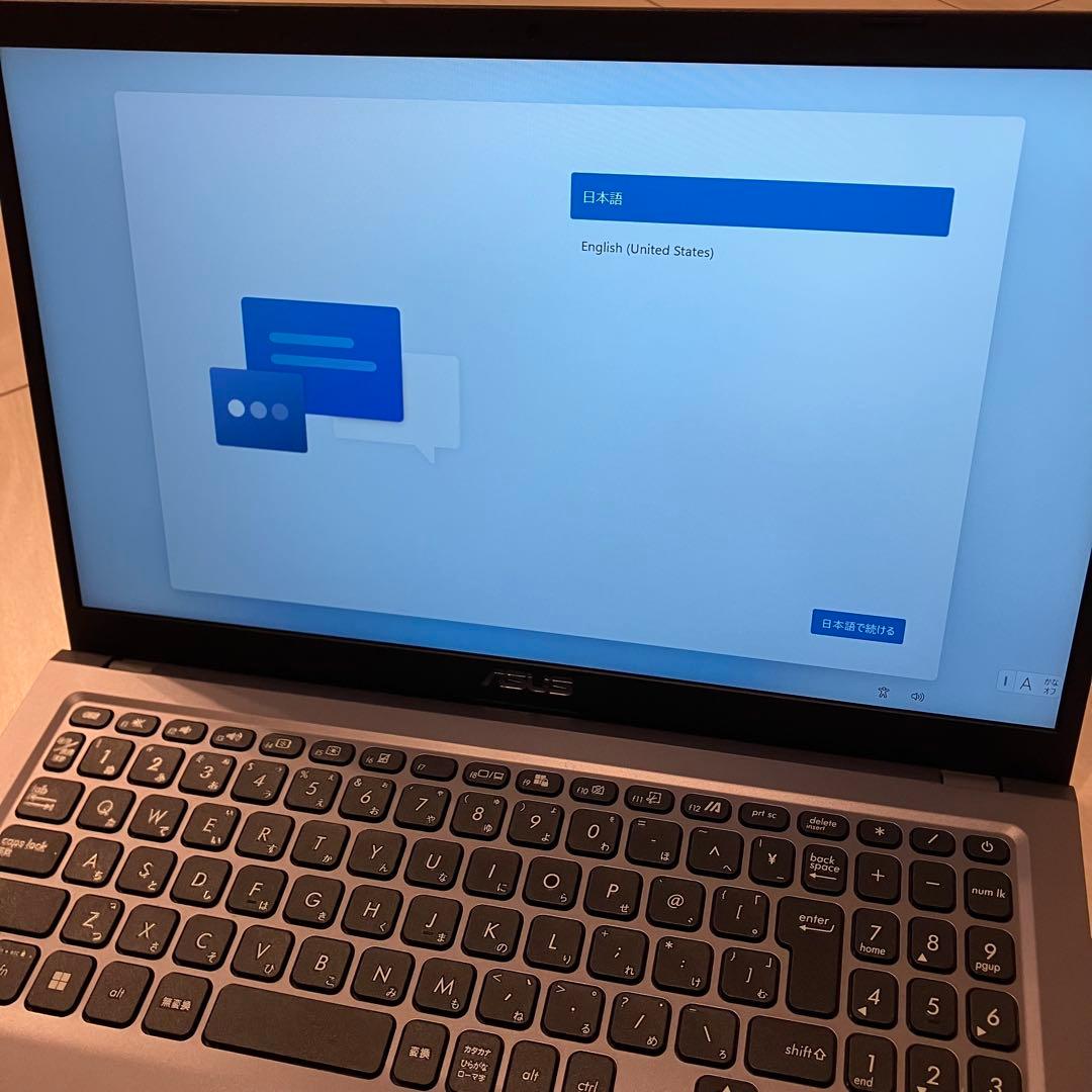 ASUS　ノートパソコン　X515JA　SSD512GB 　メモリ8G