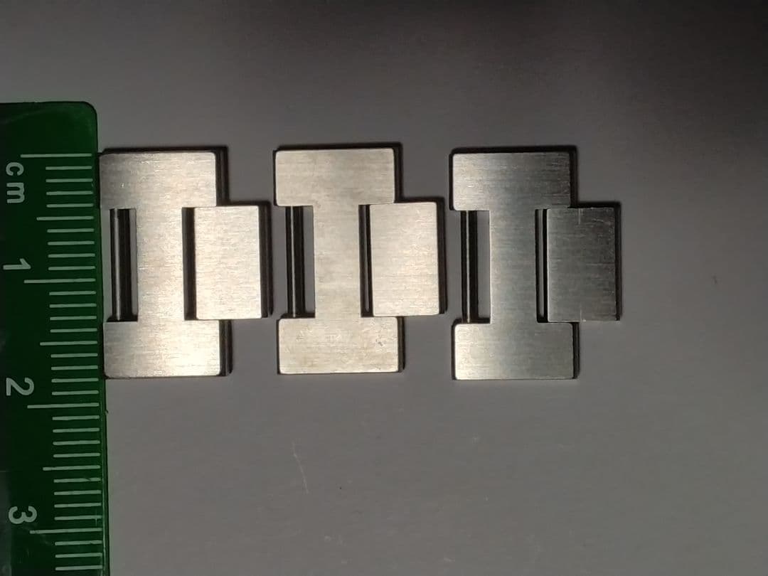 カルティエ　パシャC　ステンレス　コマ 3個セット　新品未使用品