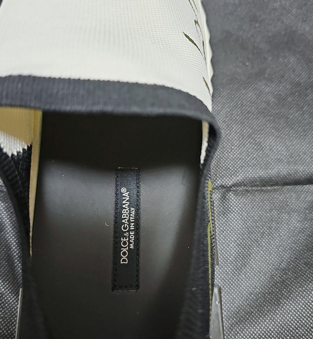 DOLCE&GABBANA ソレントスニーカー ホワイト&ブラック 43