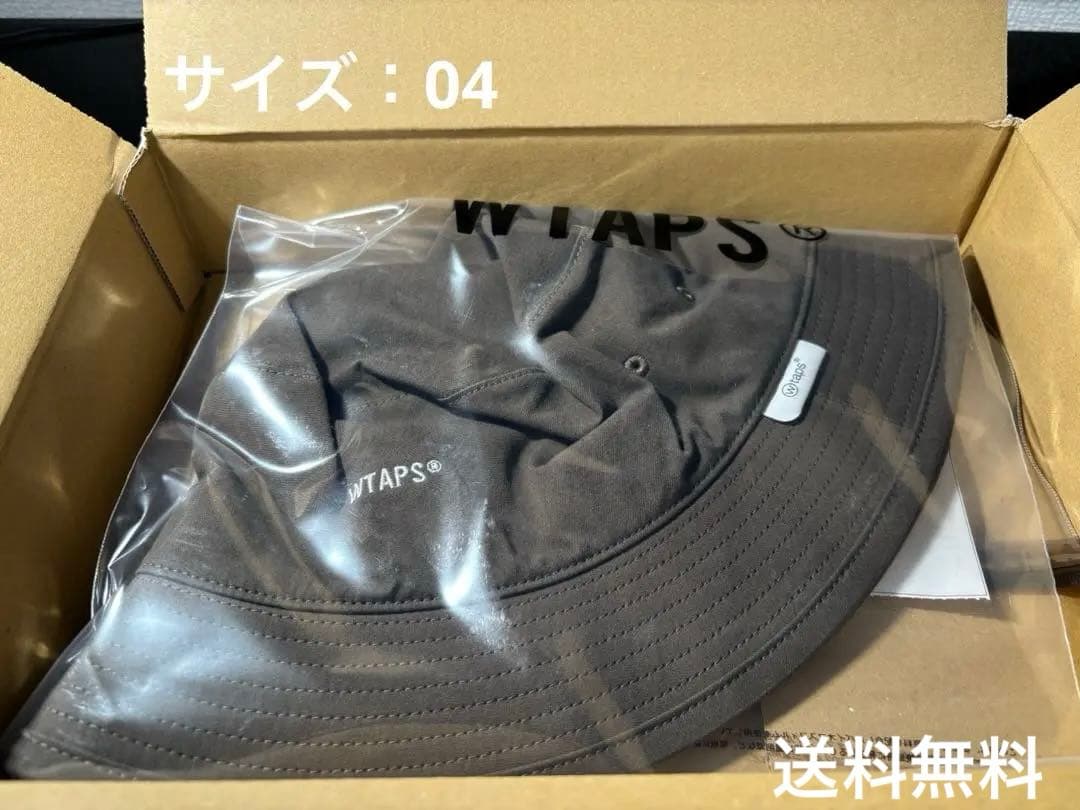 帽子 BUCKET 02 HAT COTTON. WEATHER BROWN