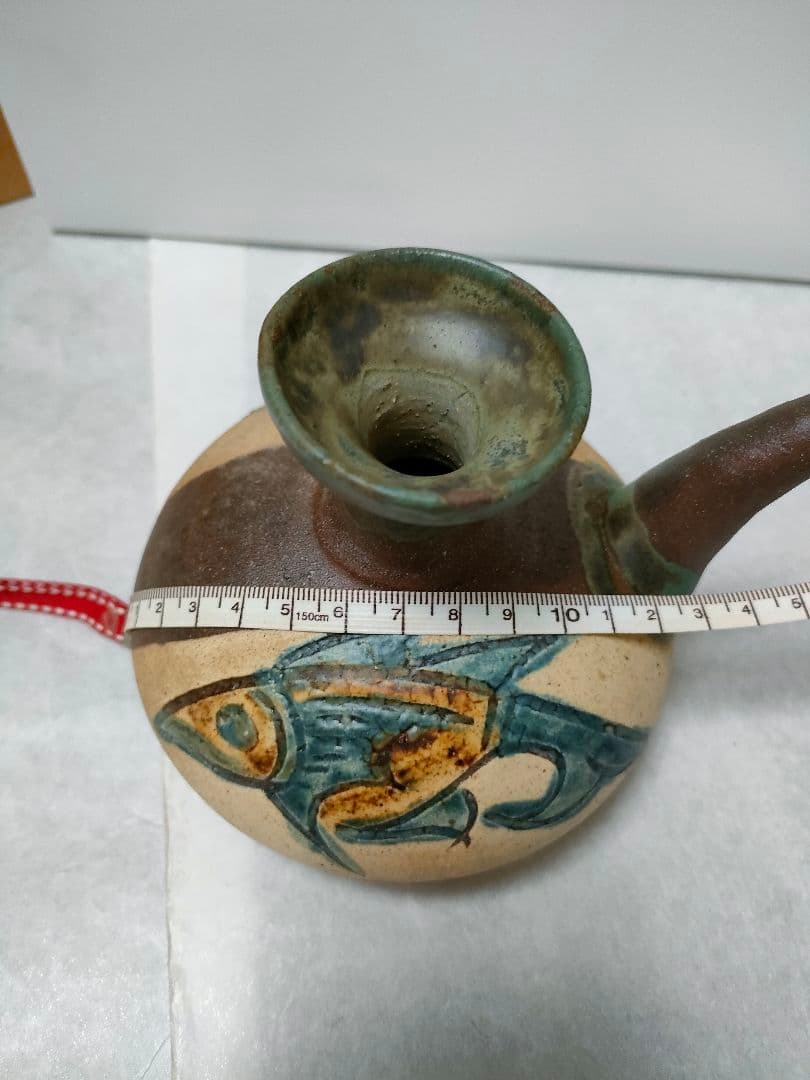 やちむん金城次郎　 人間国宝 カラカラ 希少☆　骨董品物