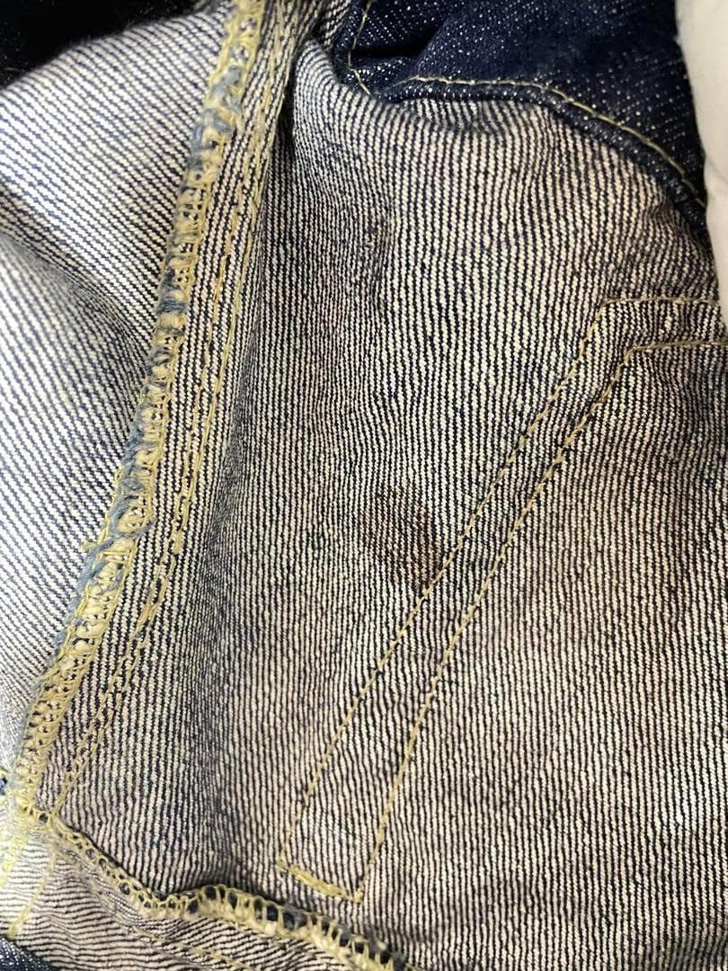 MARSマーズ　ガーターベルト風デニムショーパン