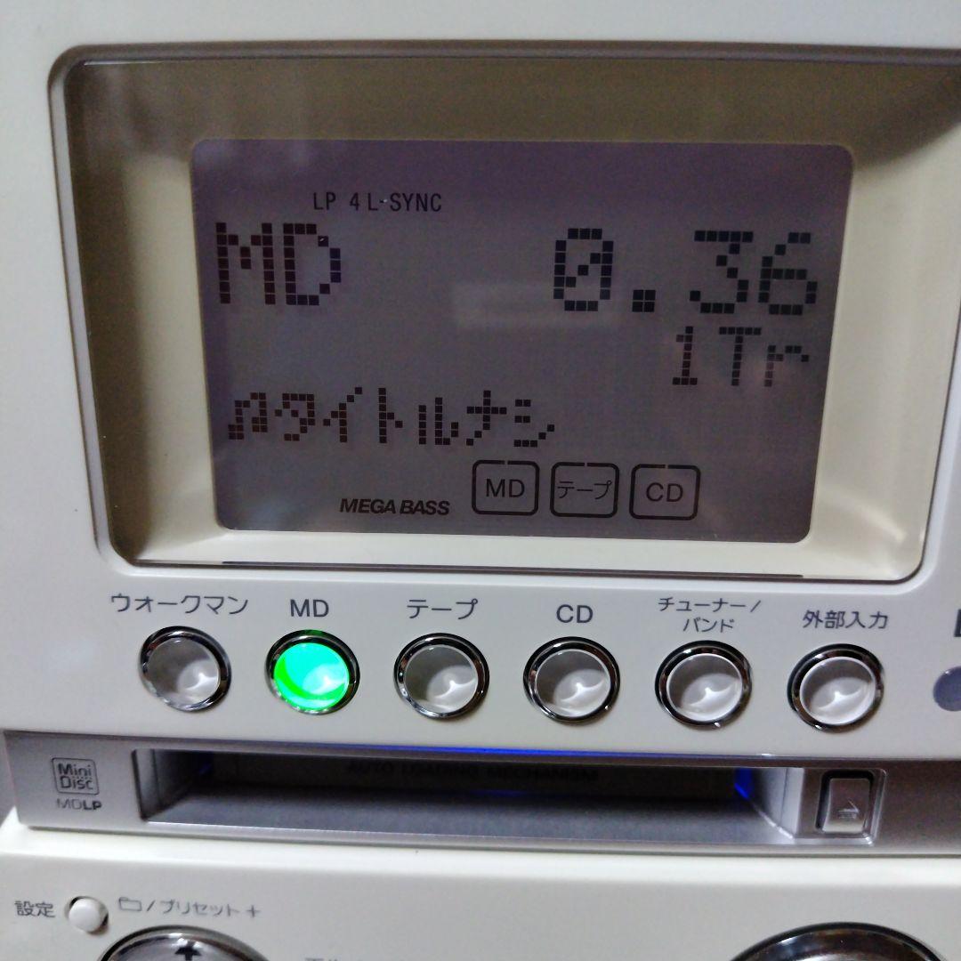 SONY ソニー　CMT-M35WM（ HCD-M35WM）ミニコンポ　ホワイト