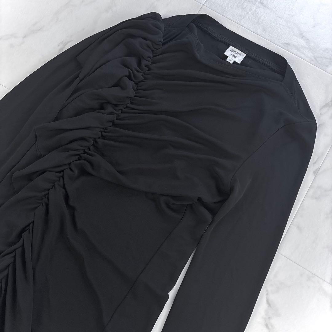 美品✨Jean Paul GAULTIER　フリル ストレッチ　ワンピース