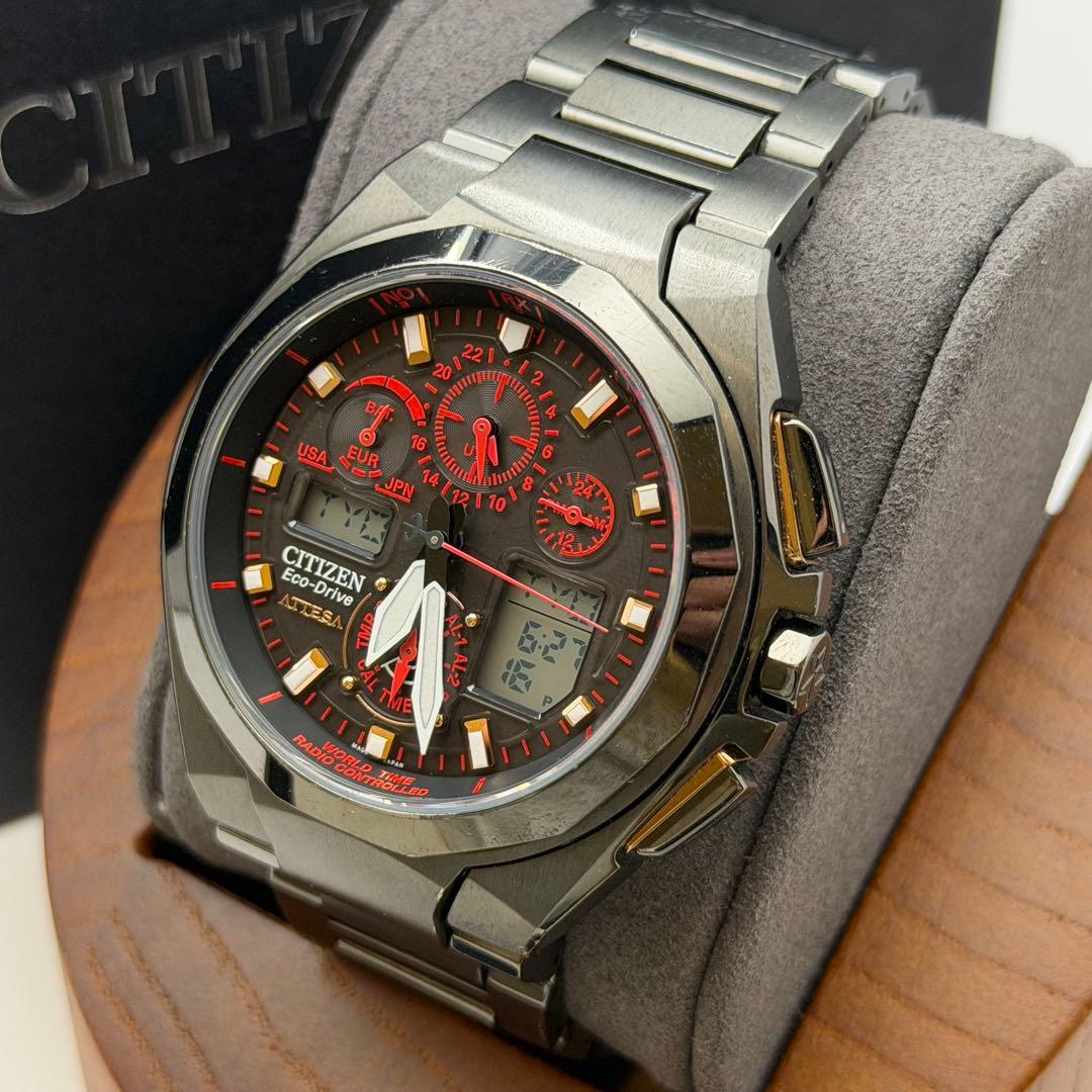 【超希少】シチズン　アテッサ　ATV53-2385 池田秀一モデル　箱付