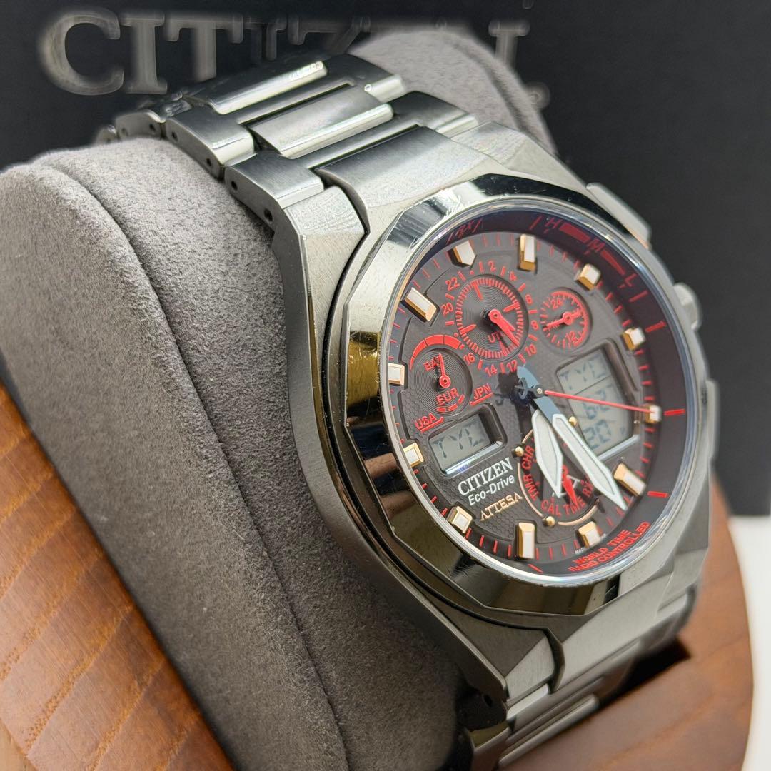 【超希少】シチズン　アテッサ　ATV53-2385 池田秀一モデル　箱付