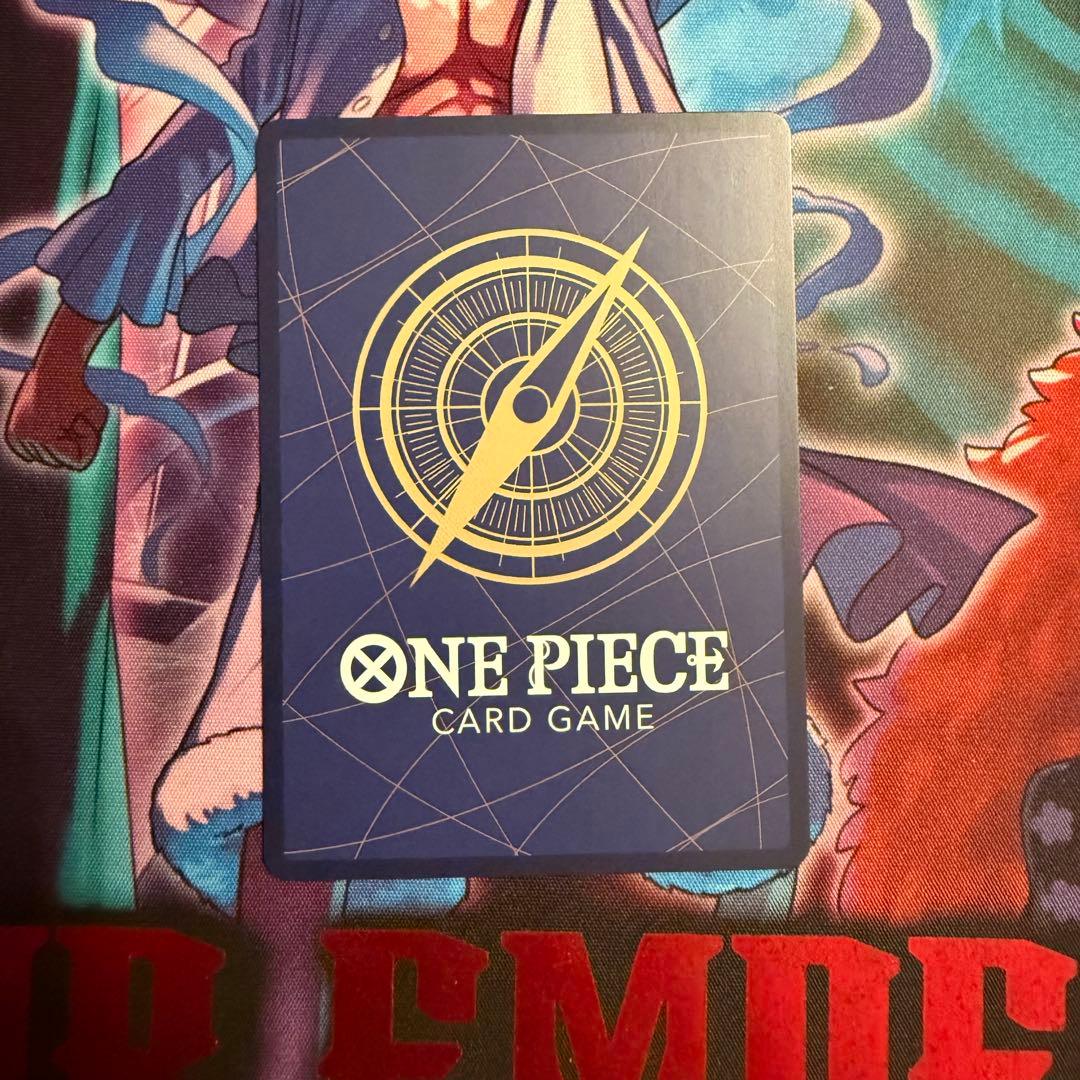 ONE PIECEマーシャルDティーチリーダーカード2ndANNIVERSARY