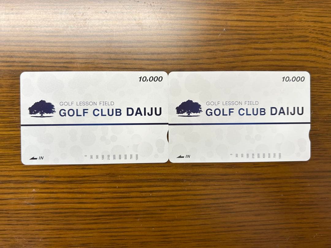 ゴルフ倶楽部大樹　練習券　大府　瀬戸　2枚セット