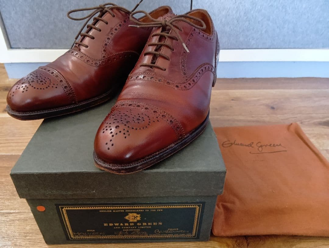 桜*木様 オールドイングランド別注エドワードグリーン マルバーン 6Ｅ