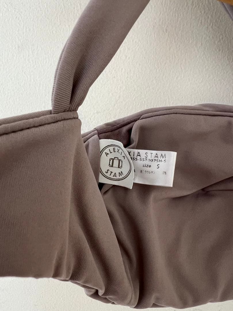 【美品 付属品付】 ALEXIASTAM アリシアスタン ビキニ gabby S