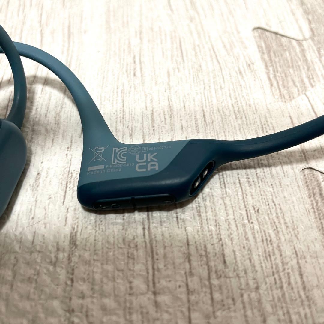 Shokz　ショックス　S810　骨伝導　ワイヤレス　イヤホン　ブルー