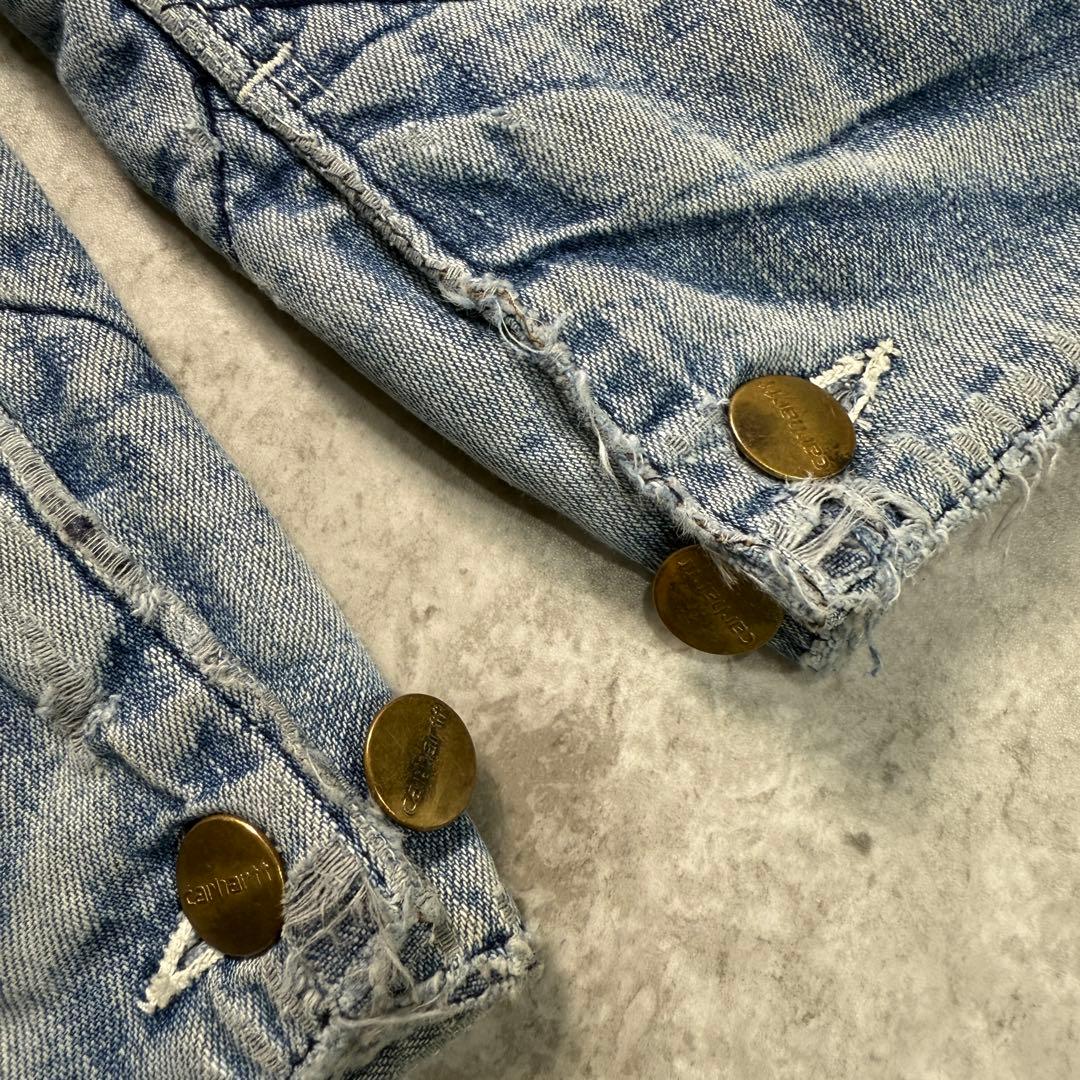 超希少60s■カーハート【L】チョアコート カバーオール デニム ヴィンテージ