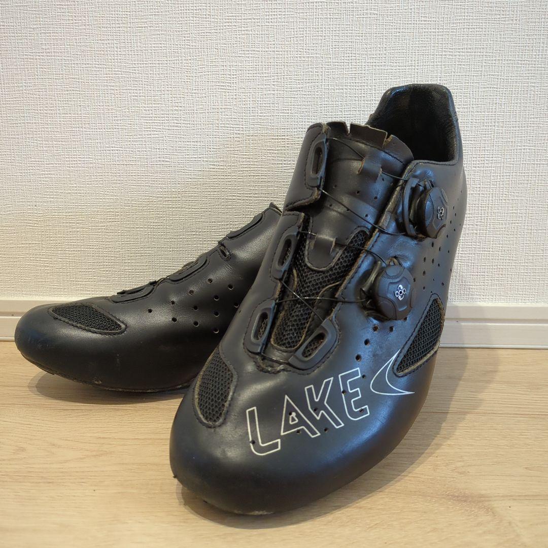 LAKE CX237 44.5 Wide (28.5cm) ブラック シューズ