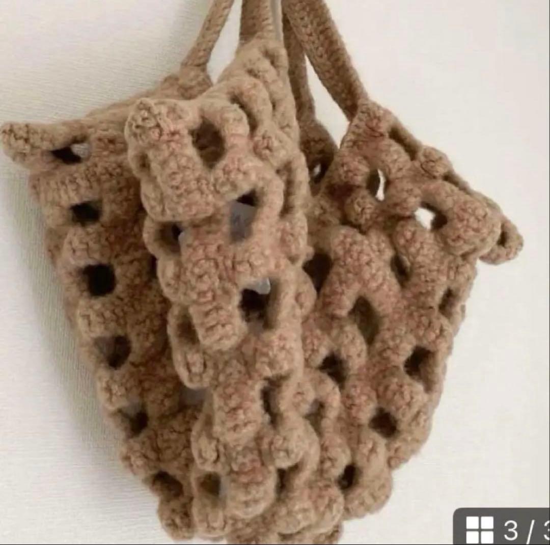 未使用＊LAUREN MANOOGIAN ローレンマヌージアン バッグ ニット