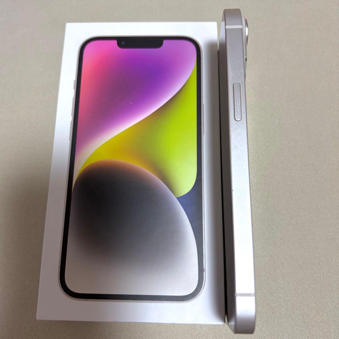 Apple iPhone 14 スターライト本体 256GB