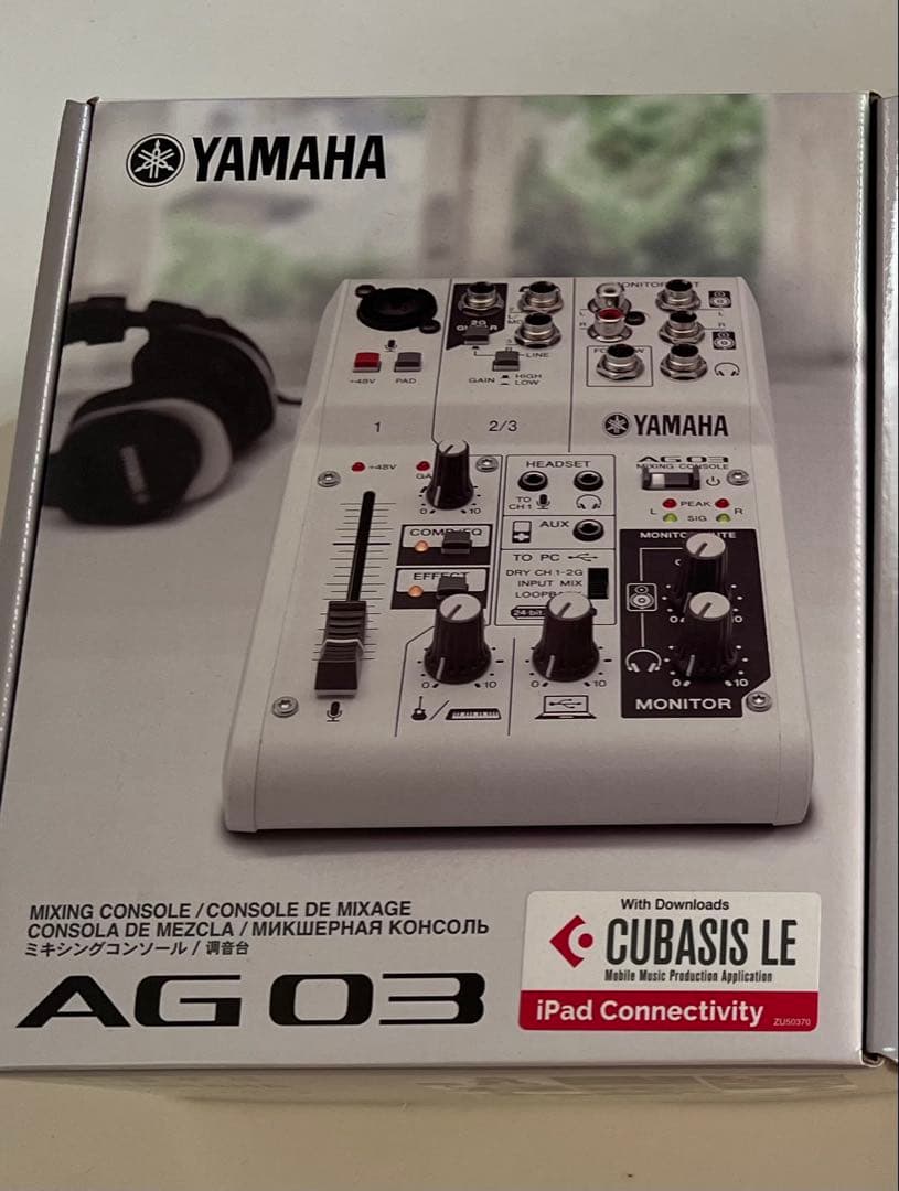 YAMAHA AG03 オーディオインターフェース