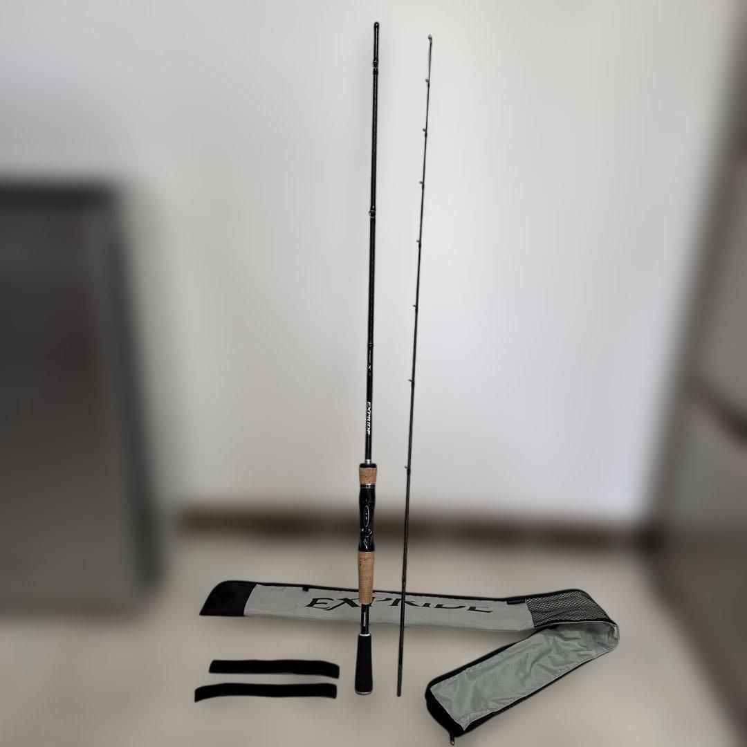 シマノ エクスプライド 165L-BFS/2 (ベイトリール、2ピース) ロッド