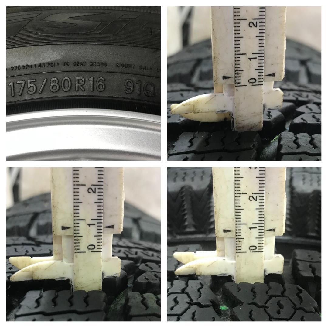 9 TOYO 175/80R16 8分目 ジムニー スタッドレス