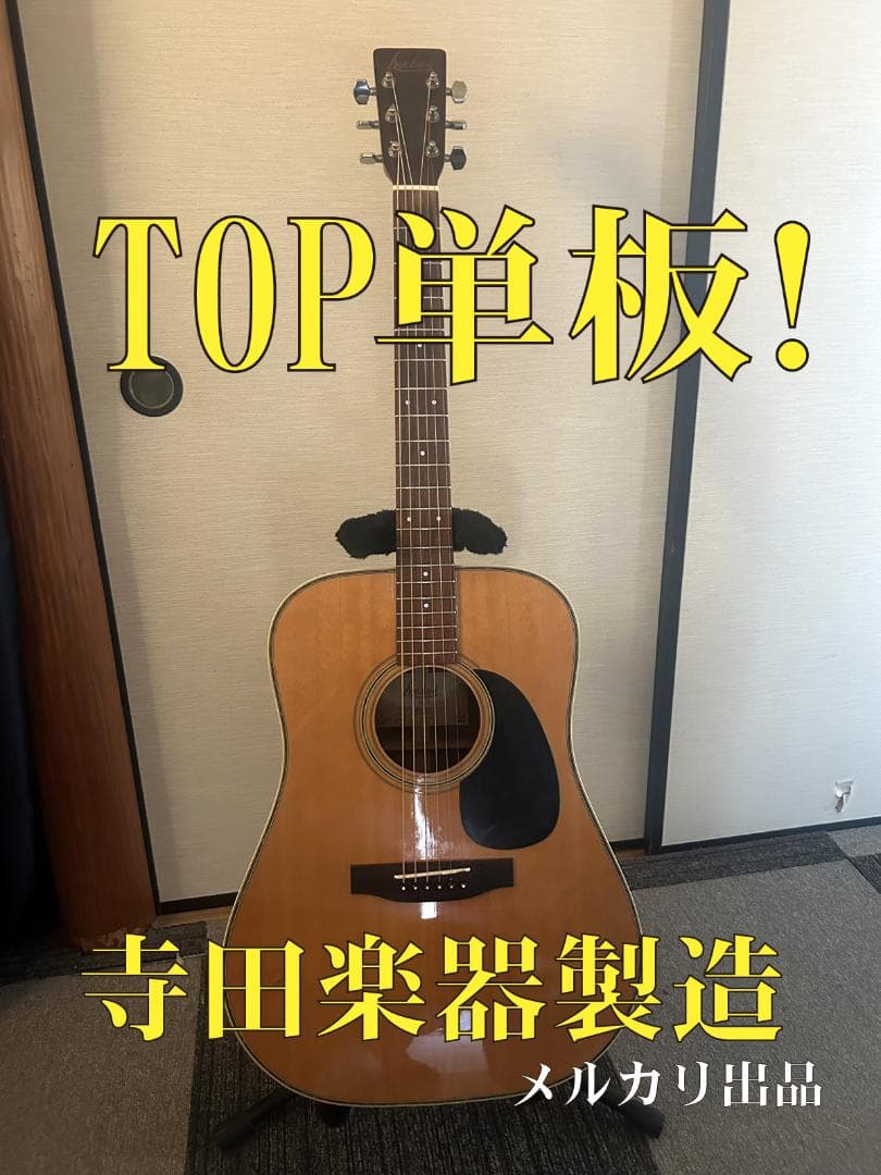 トップ単板　ゴトーペグ　2001年　寺田楽器製　BeeBird 調整済み　アコギ