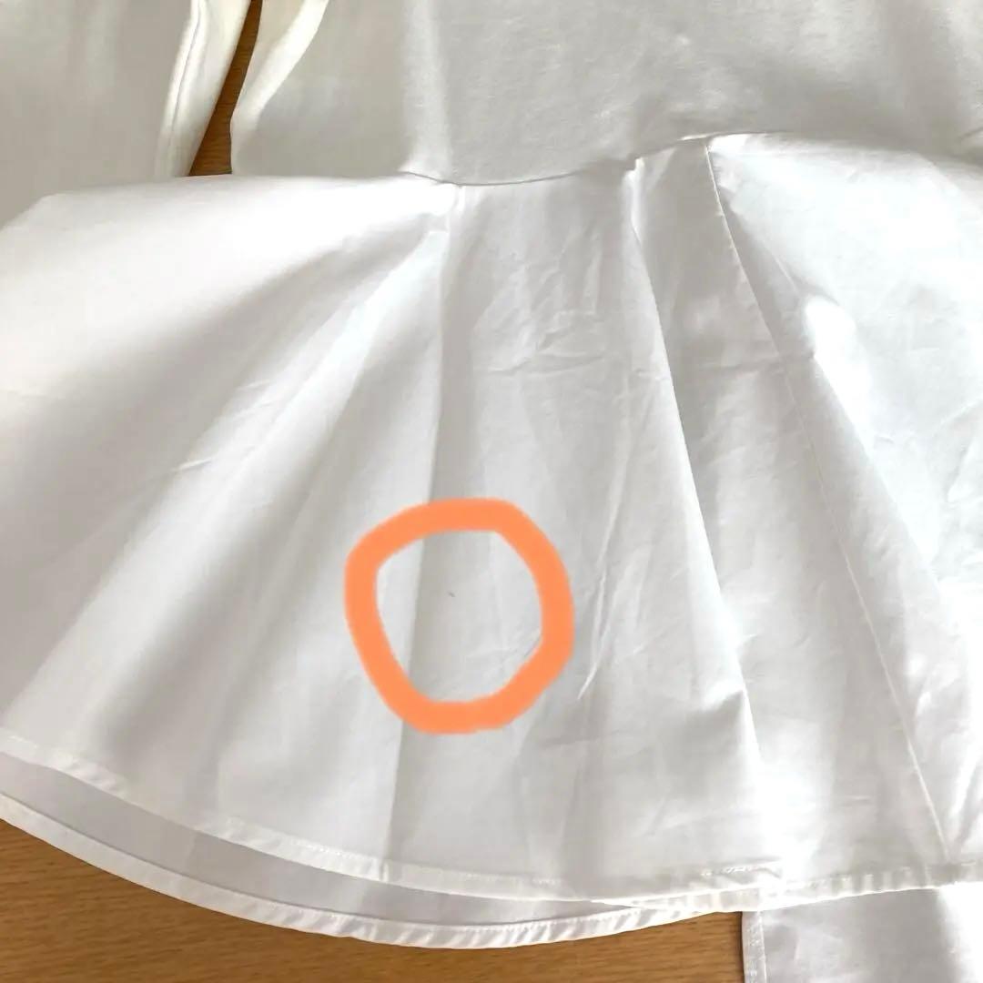 フリルペプラムロングスリーブカットソー/アダムエロペ