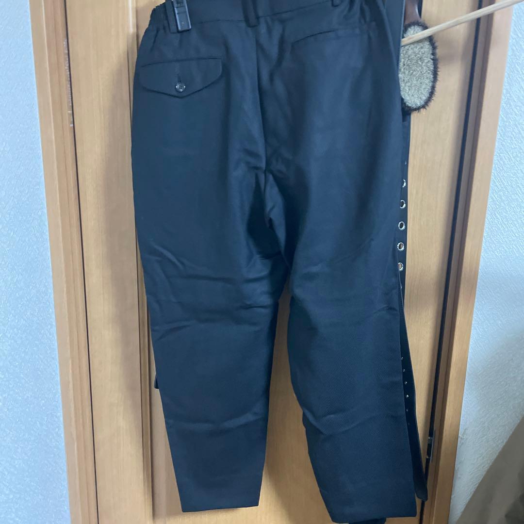 COMME des GARÇONS HOMME DEUX 黒スラックス XS