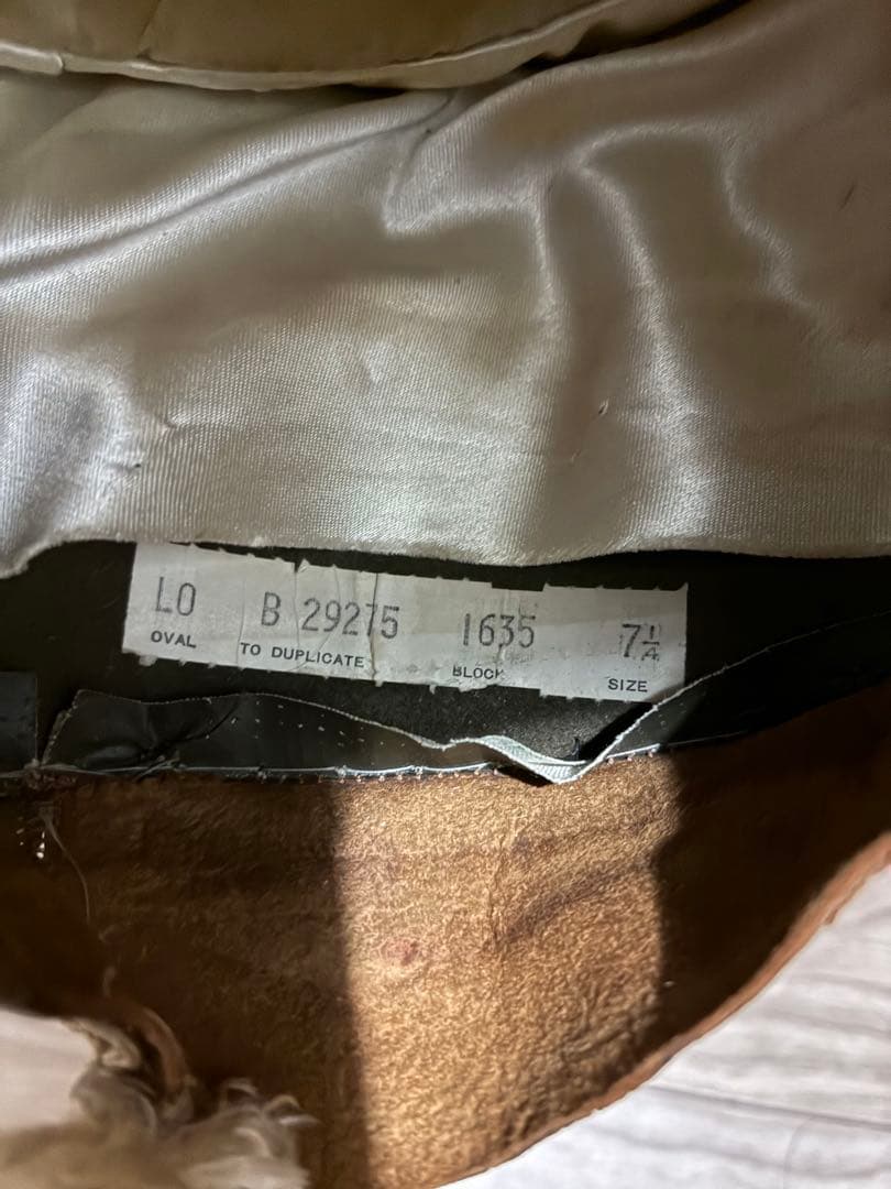 50's KNOX WESTLITE ビーバーフェルトハット ステットソン