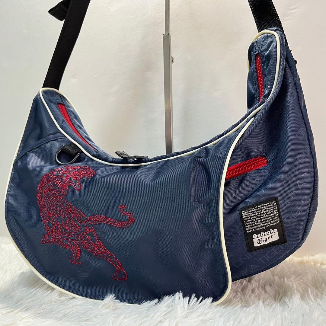 美品 オニツカタイガー メッセンジャーバッグOnitsuka Tiger