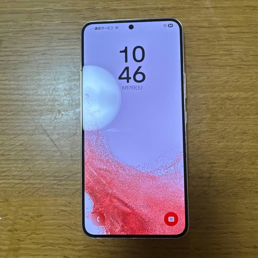 GALAXY S22 256GB ピンク ケース 付き