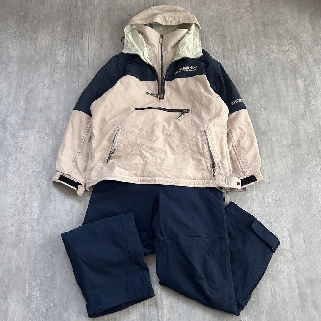 Z176 PHENIX × KEPROTEC 90s スキーウェア 上下 (L)