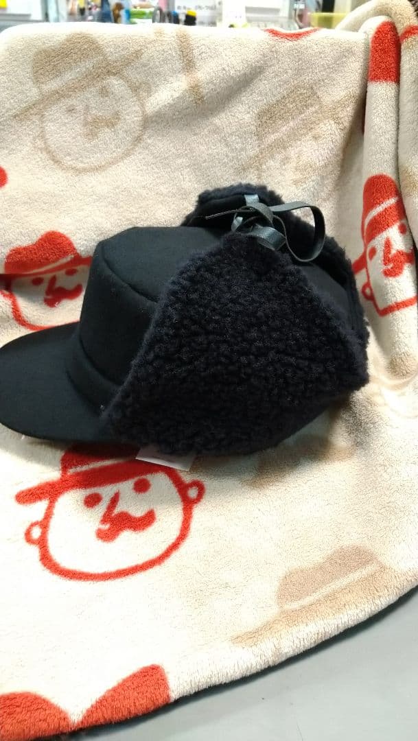 960☆　未使用！　ヨウジヤマモト　ワイズ　ボアウールイヤーキャップ　帽子