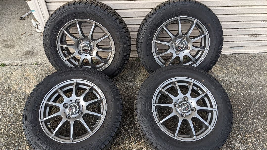 スタッドレスタイヤセット 14インチ 2019年式　ハスラー装着