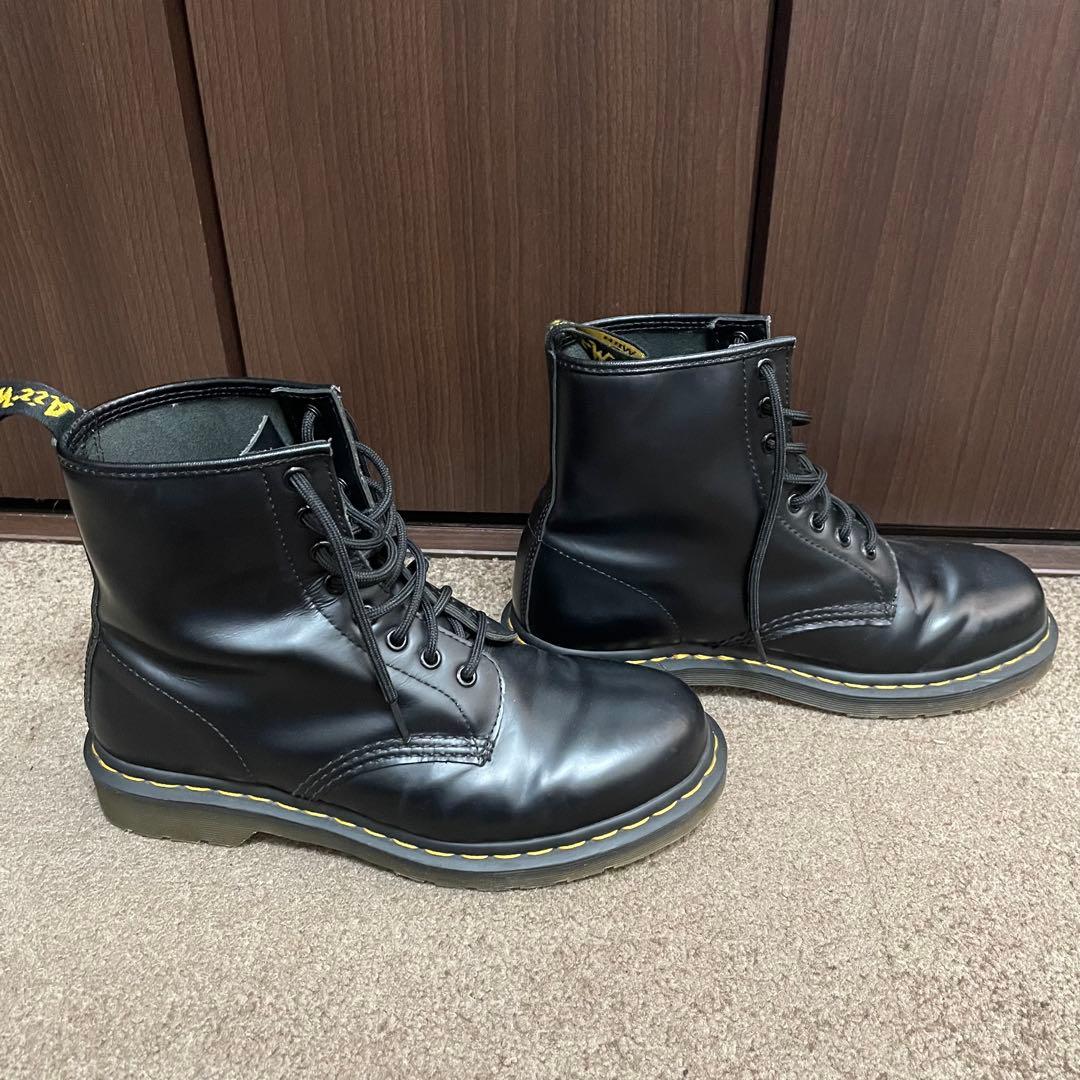 Dr. Martens ブラック 8ホール 1460 ブラック　黒　ブーツ　革靴