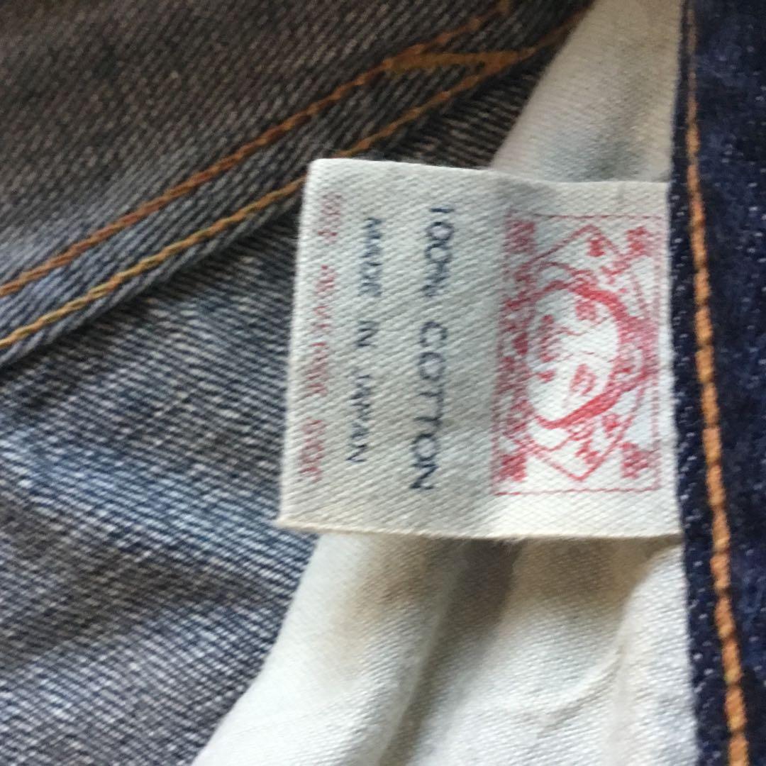 EVISU SIOTANI ハーフパンツ　大黒　白　W32 日本製　赤耳