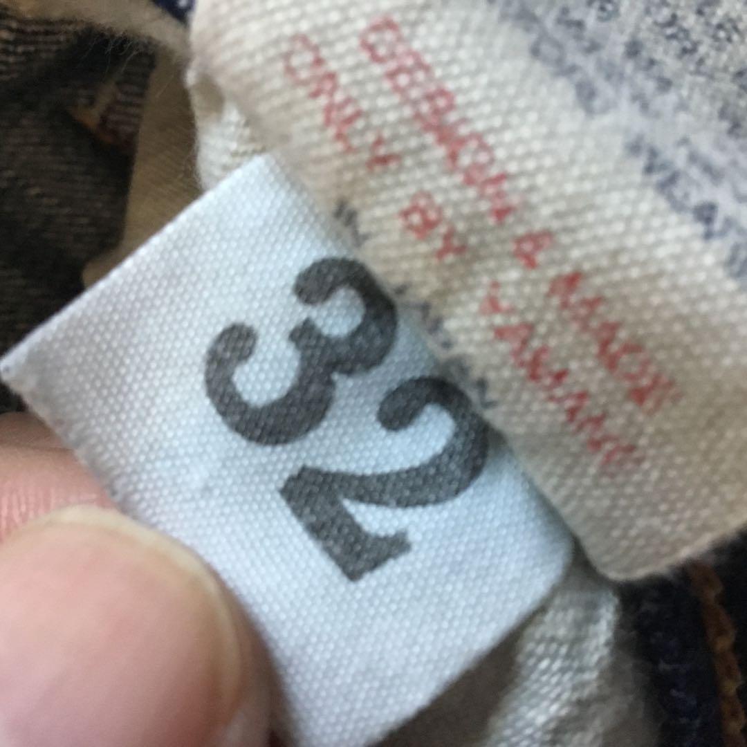 EVISU SIOTANI ハーフパンツ　大黒　白　W32 日本製　赤耳