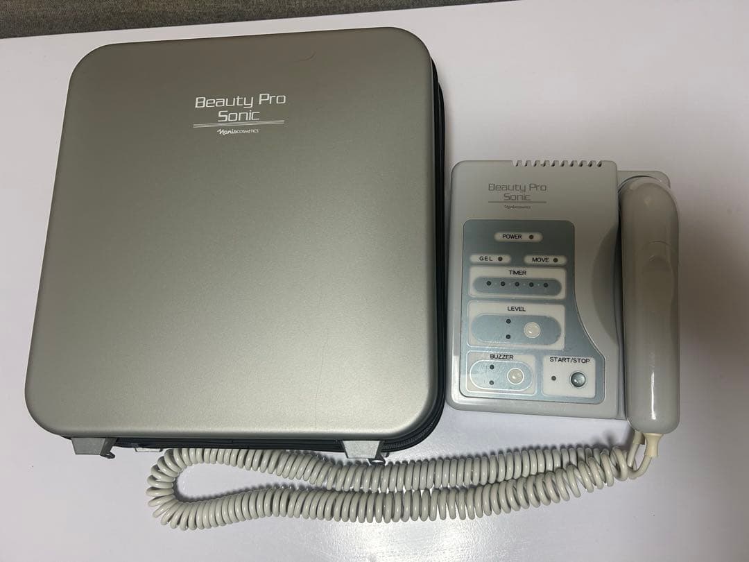 【動作良好】 ナリスBeautyProSonicソニック超音波 美顔器ケース付き