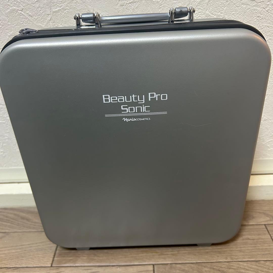 【動作良好】 ナリスBeautyProSonicソニック超音波 美顔器ケース付き
