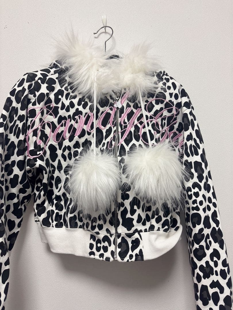 ガルフィー ヒョウ柄パーカー