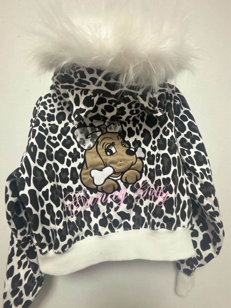 ガルフィー ヒョウ柄パーカー