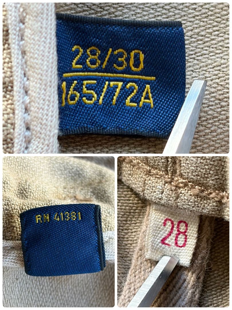 【美品】ポロラルフローレン カーゴパンツ SURPLUS パッチ ベージュ 現行