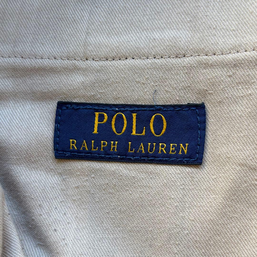 【美品】ポロラルフローレン カーゴパンツ SURPLUS パッチ ベージュ 現行
