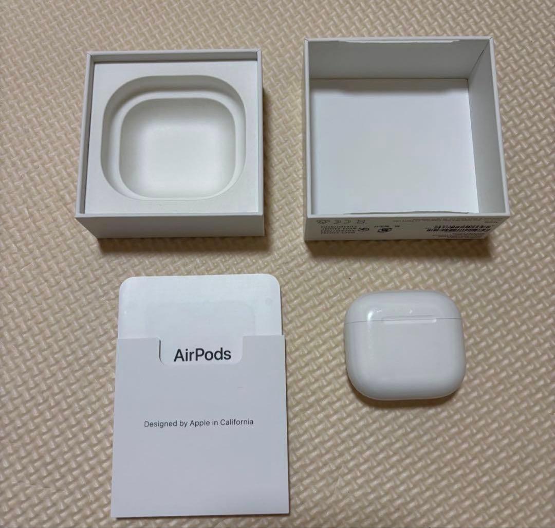 Apple AirPods 本体 ホワイト 箱付き
