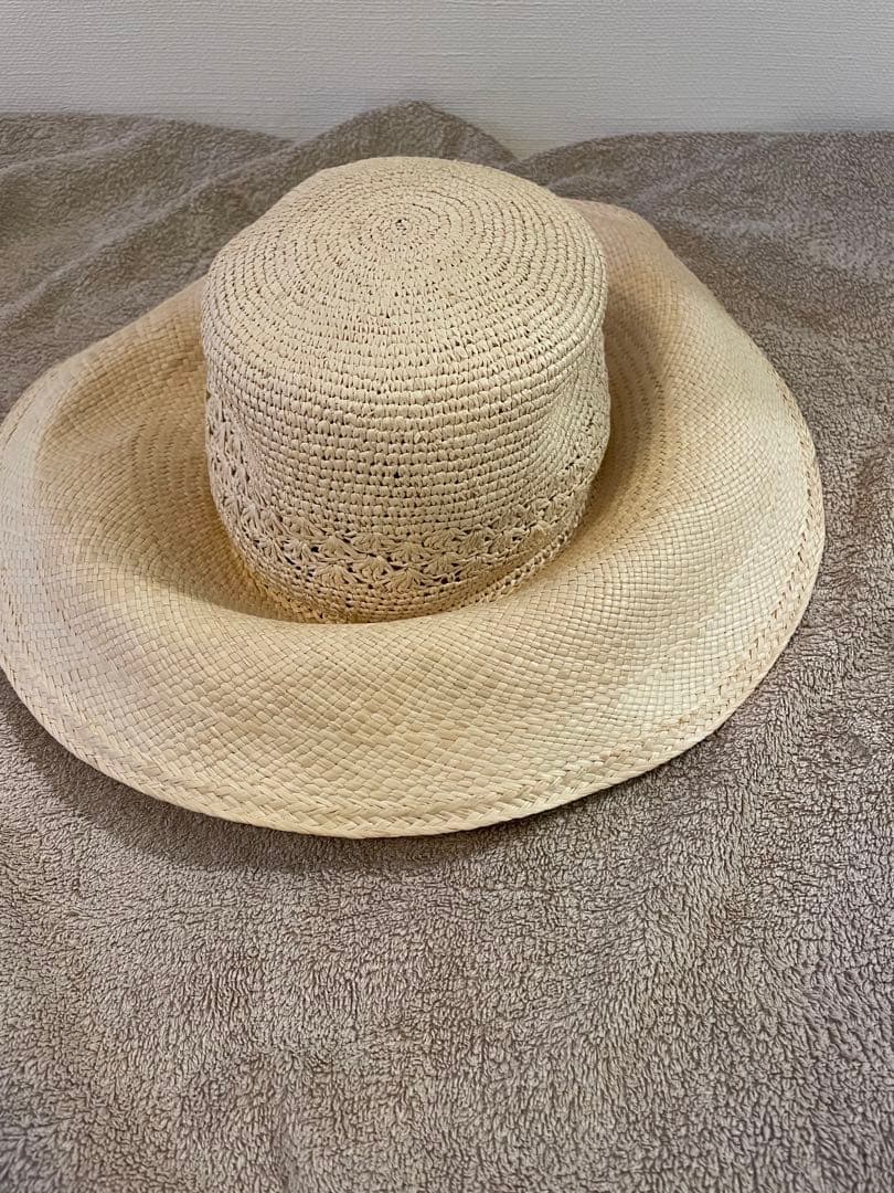 ジェームスロック　麦わら帽子 バック付き