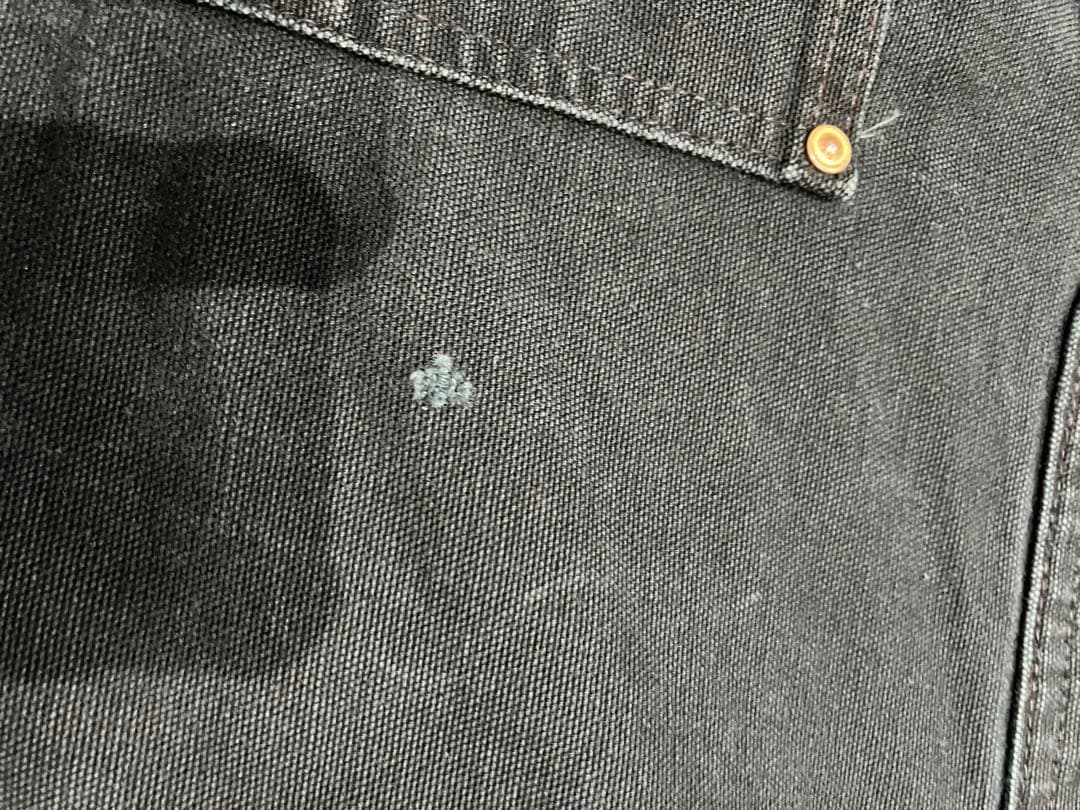 Carhartt ダブルニー　ブラック　MADE IN USA