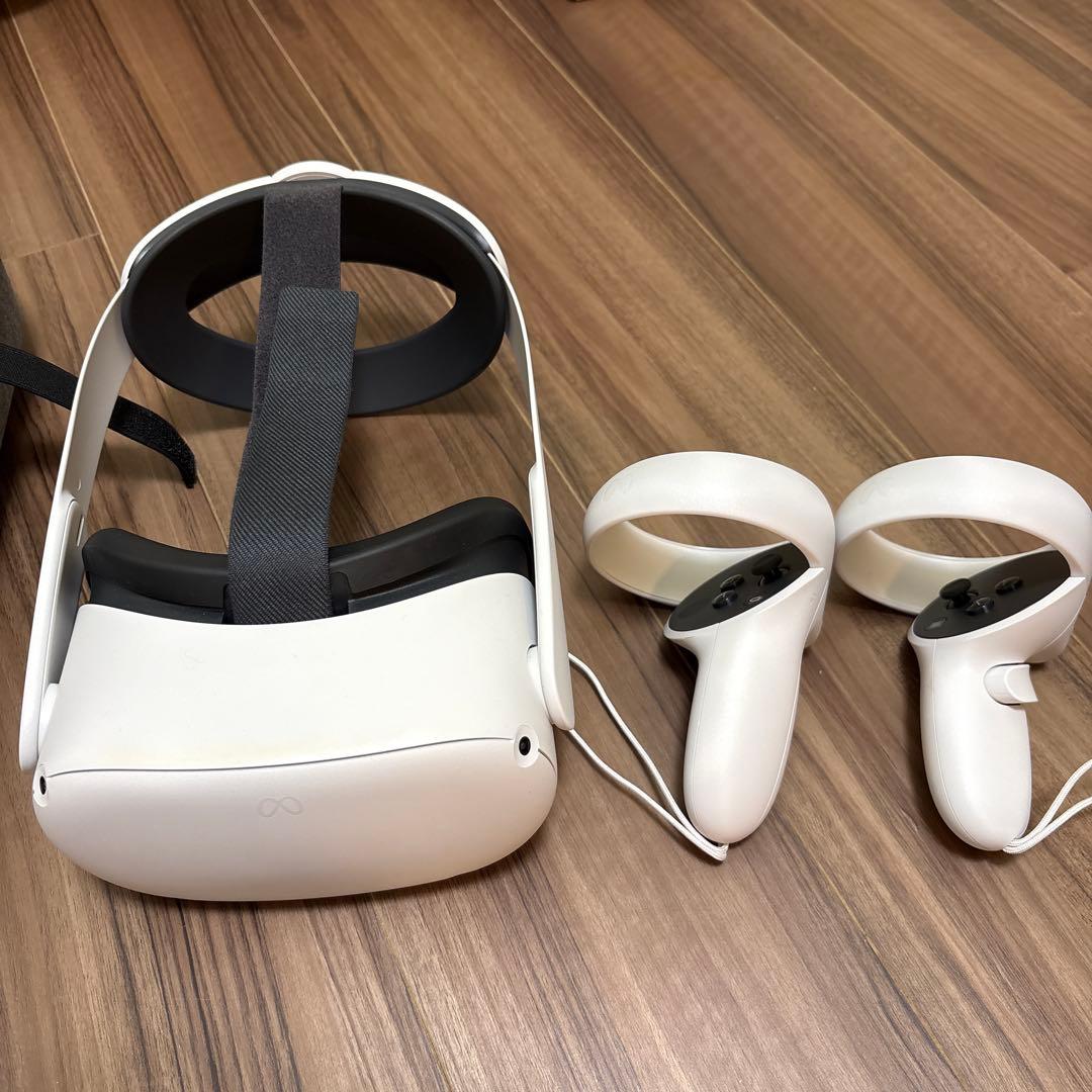  Quest 2 VRヘッドセット、コントローラー、ケースセット