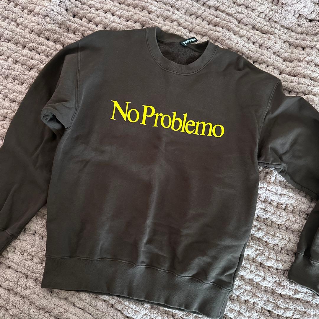 No Problemo ロゴ スウェット noproblemo、Aries