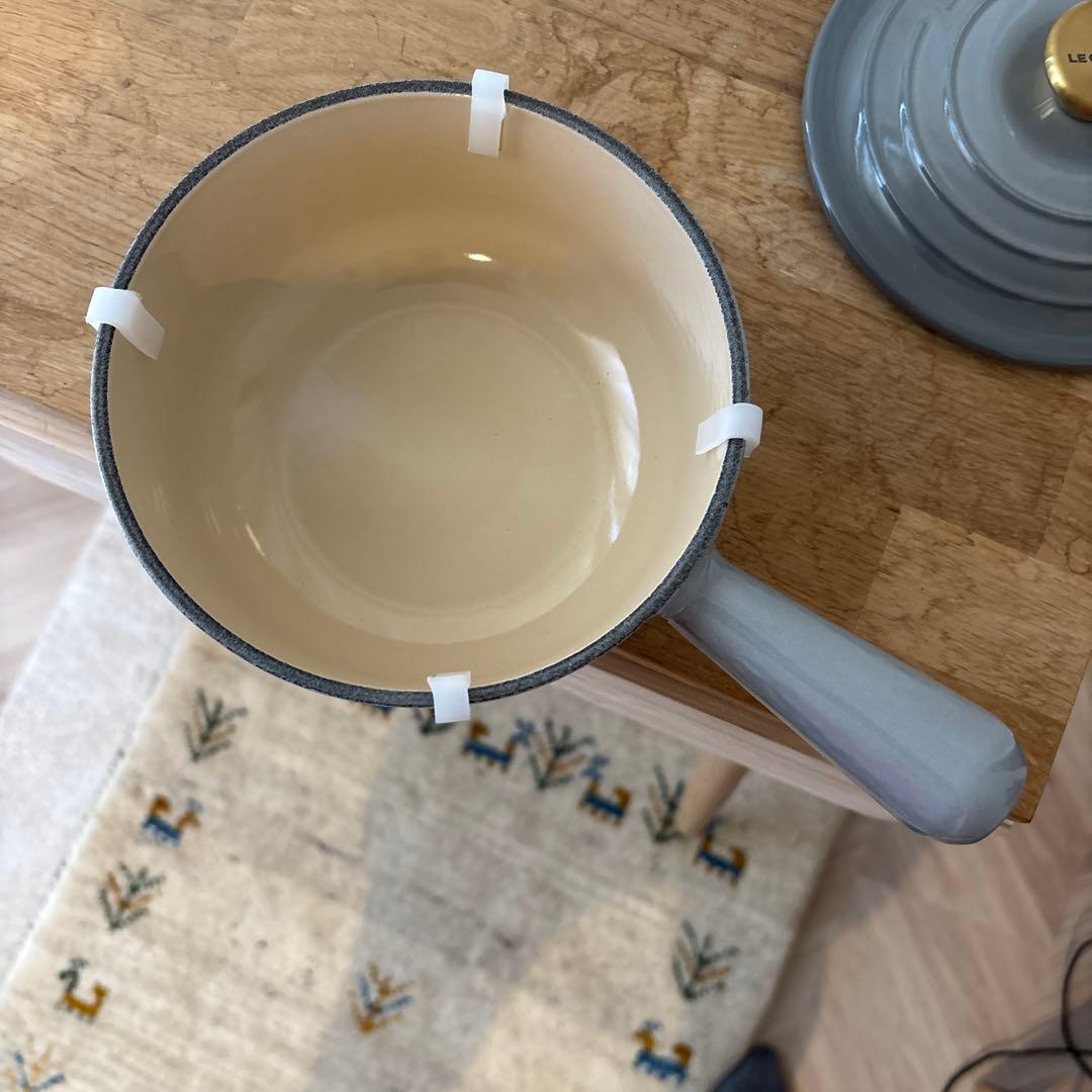 LE CREUSET ミストグレー ミルクパン