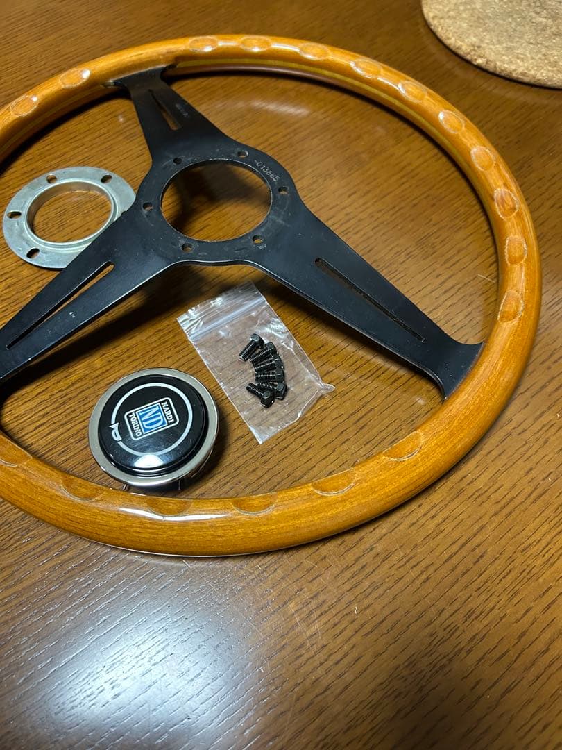 n*o様 ナルディ 正規品 クラシック ウッド ステアリング ハンドル 美品 N